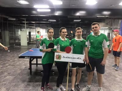 Детальніше про статтю Чемпіонат України з настільного тенісу серед учнів ПТНЗ