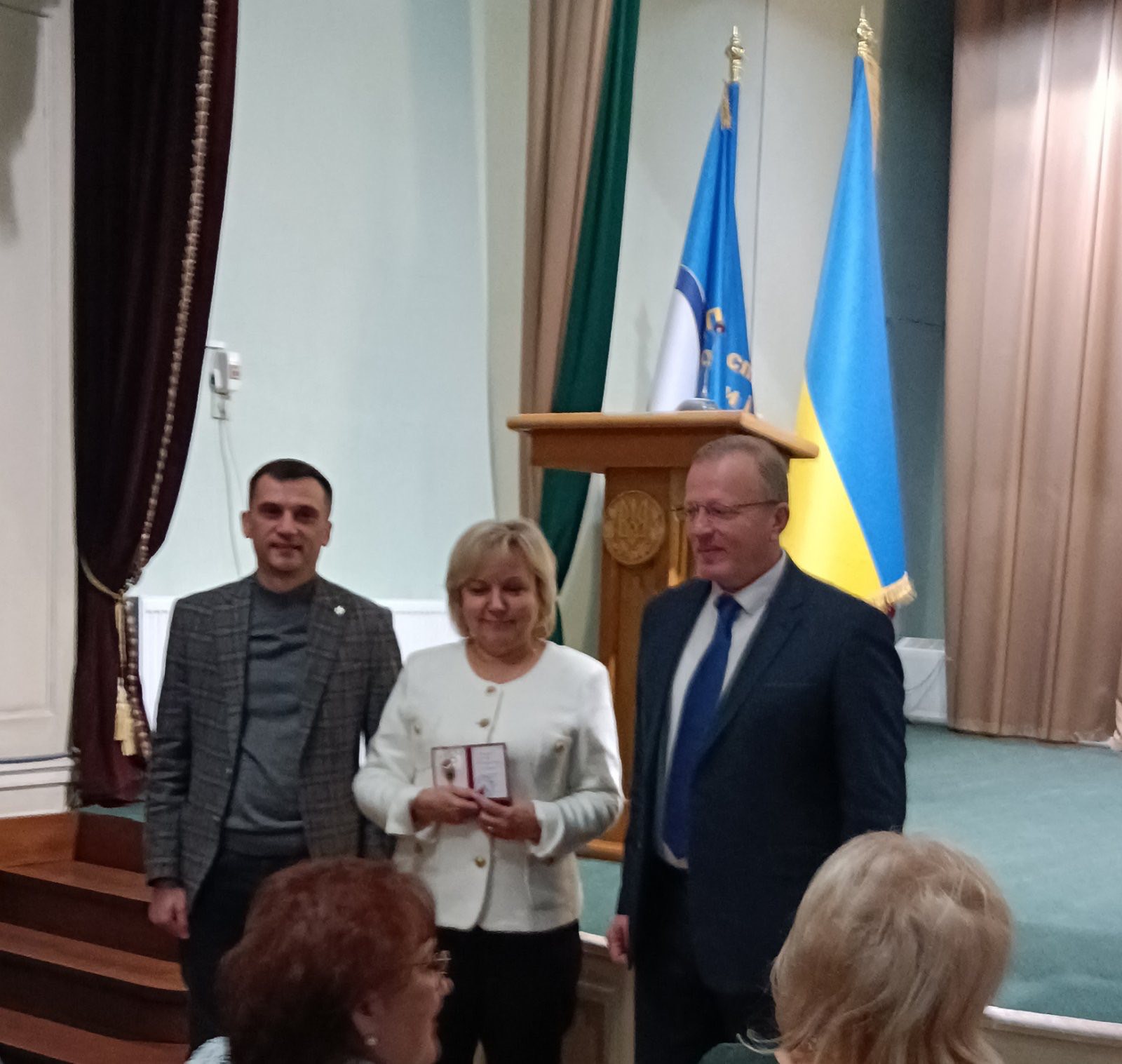 Детальніше про статтю Нагородження Лесі Михайлівни Максимів