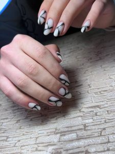 мармуровий манікюр